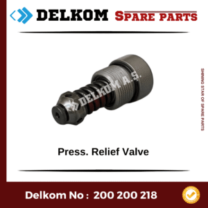 Press. Relief Valve