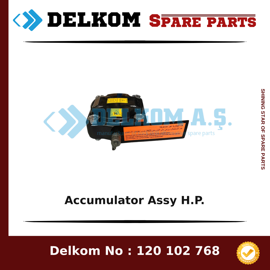 Epiroc Accumulator Assy H.P. spare part, OEM 3115 6000 93