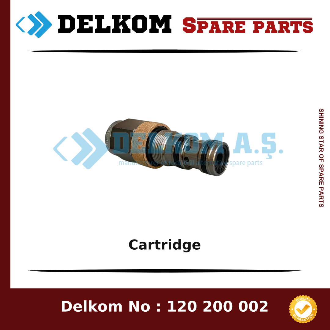 Epiroc Cartridge spare part, OEM 3222 3123 89