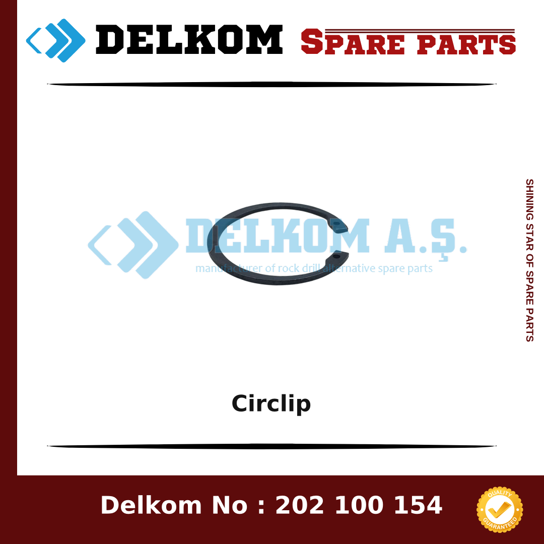Epiroc Circlip spare part, OEM 0335 2154 00