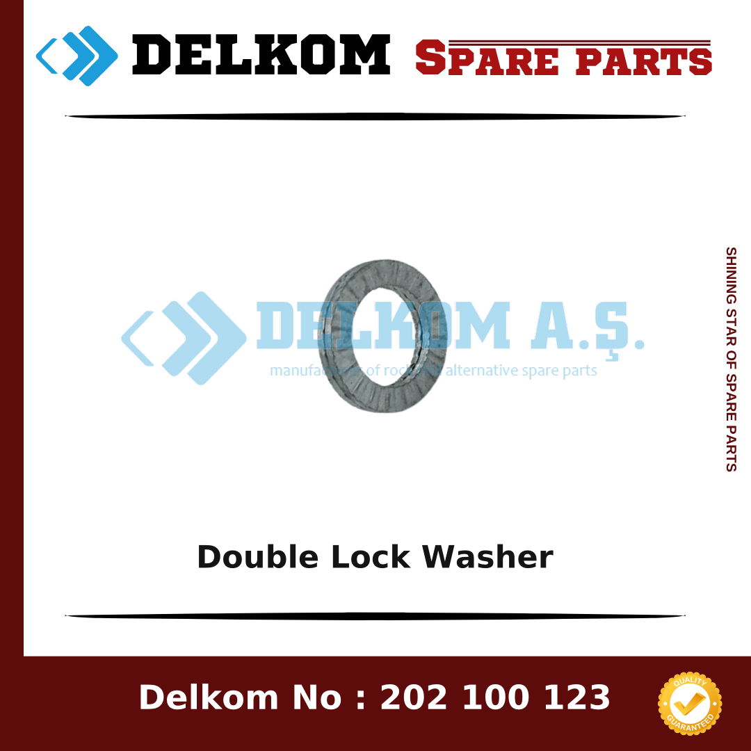 Epiroc Double Lock Washer spare part, OEM 851 282 09