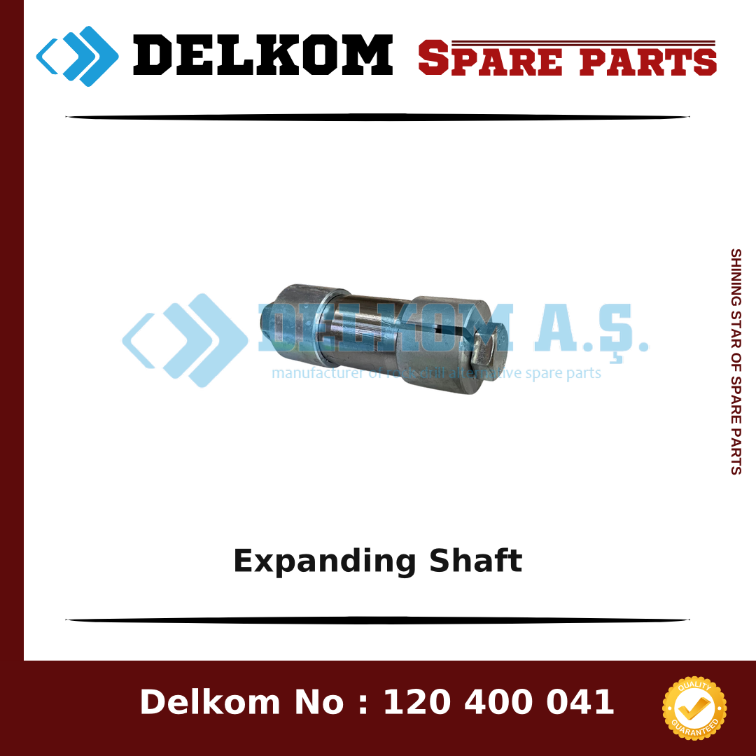 Epiroc Expanding Shaft spare part, OEM 3128 3034 35