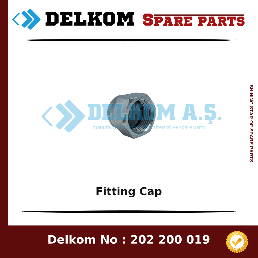 Epiroc Fitting Cap spare part, OEM 3715 0820 00