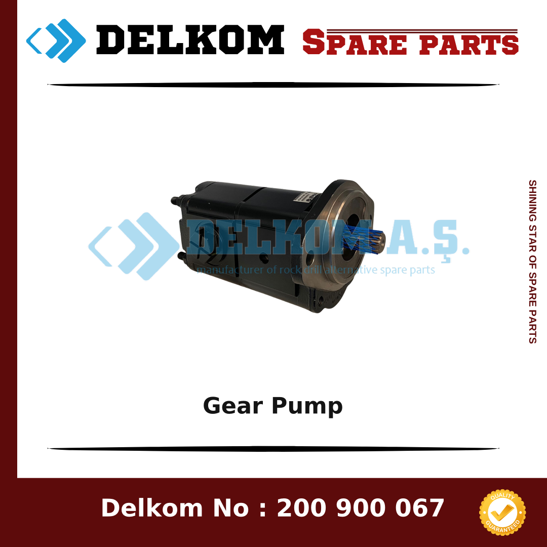 Epiroc Gear Pump spare part, OEM 3222 3232 13