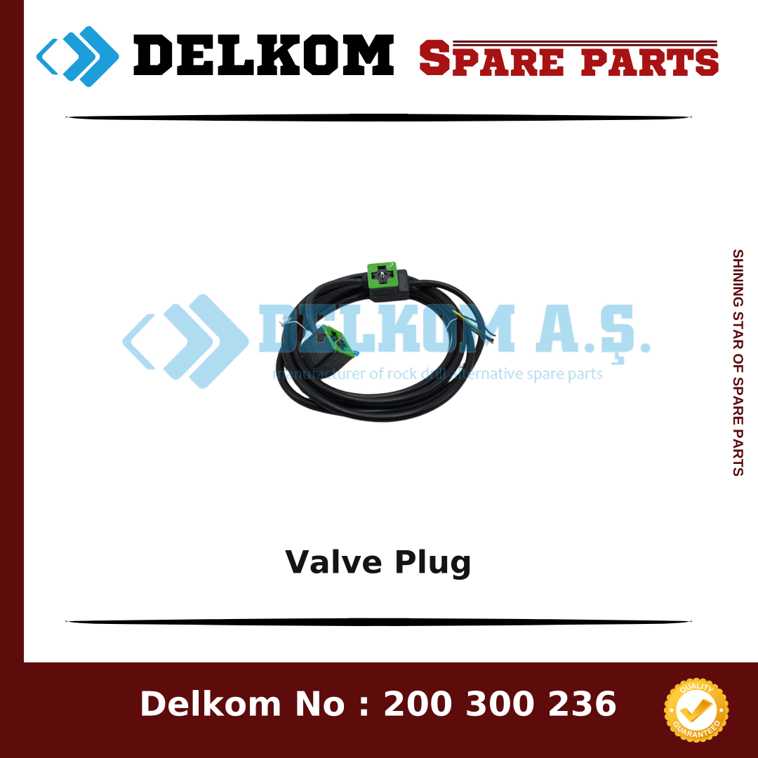 Epiroc Valve Plug spare part, OEM 550 791 98