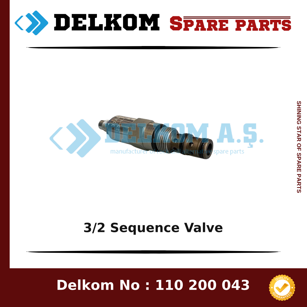 Mining Equipments 3/2 Sequence Valve spare part, OEM 884 358 89