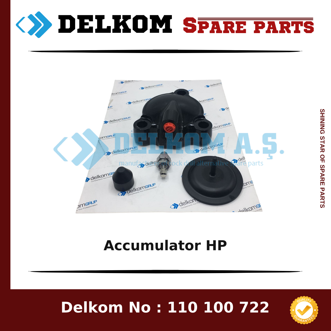 Mining Equipments Accumulator HP spare part, OEM 550 117 63