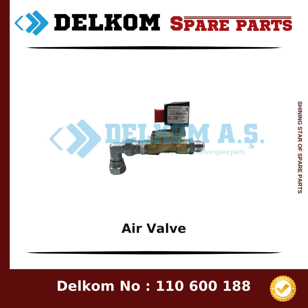 Mining Equipments Air Valve spare part, OEM 550 042 16