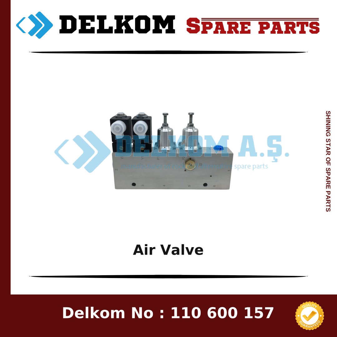 Mining Equipments Air Valve spare part, OEM 550 240 45