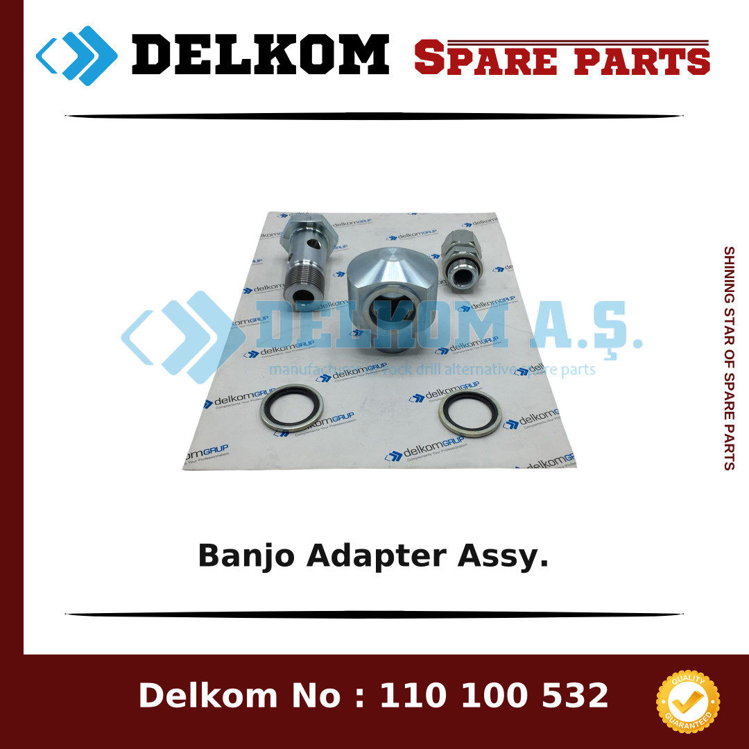 Mining Equipments Banjo Adapter Assy. spare part, OEM 152 375 58