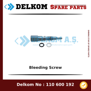 Mining Equipments Bleeding Screw spare part, OEM 550 254 24
