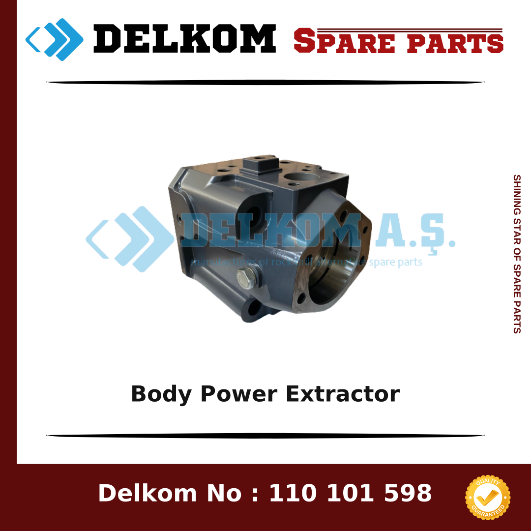 Mining Equipments Body Power Extractor spare part, OEM 303 009 01