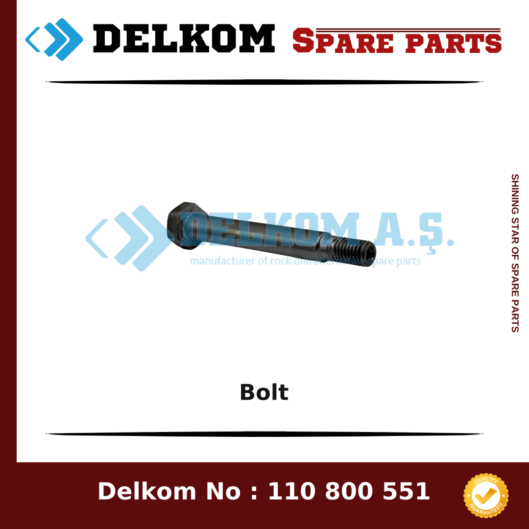 Mining Equipments Bolt spare part, OEM 086 787 38