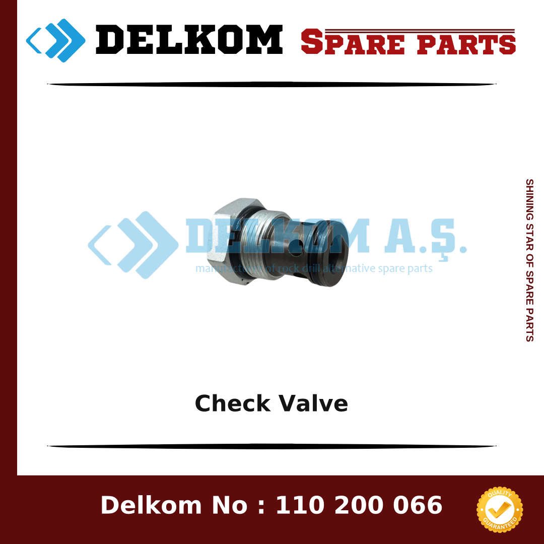 Mining Equipments Check Valve spare part, OEM 881 789 19