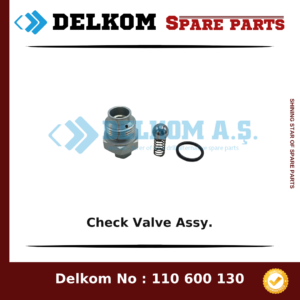 Mining Equipments Check Valve Assy. spare part, OEM 887 847 09