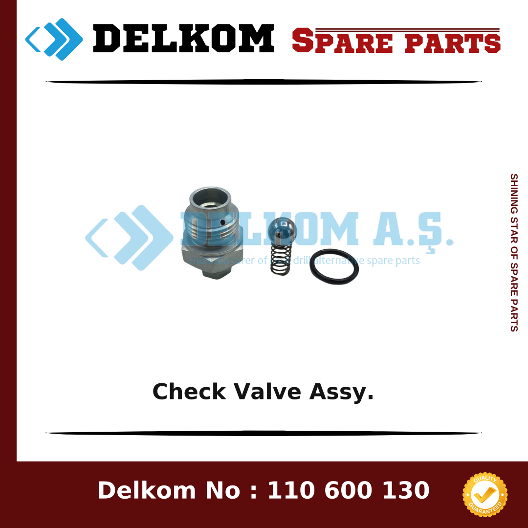 Mining Equipments Check Valve Assy. spare part, OEM 887 847 09