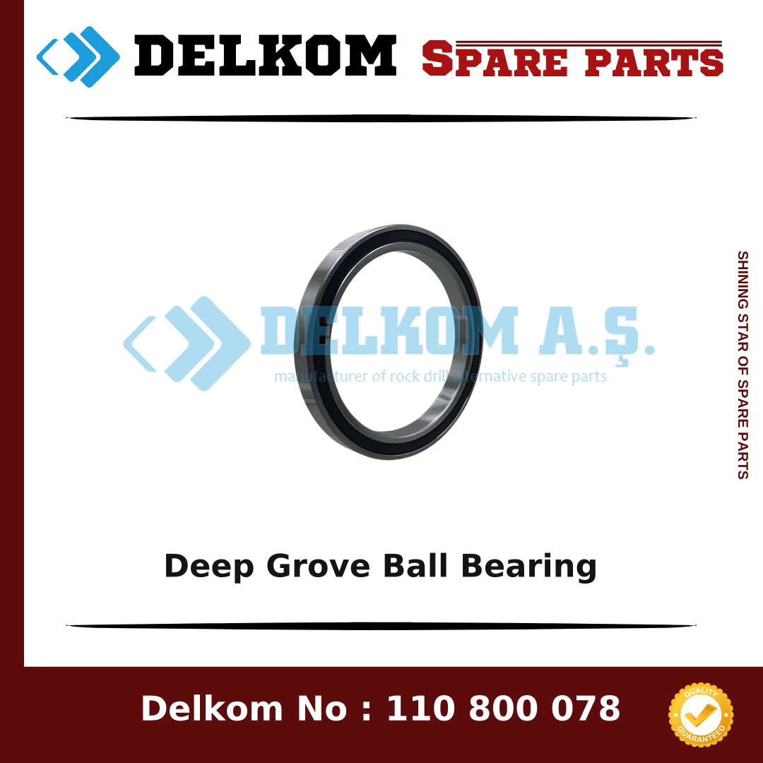 Mining Equipments Deep Grove Ball Bearing spare part, OEM 804 146 49