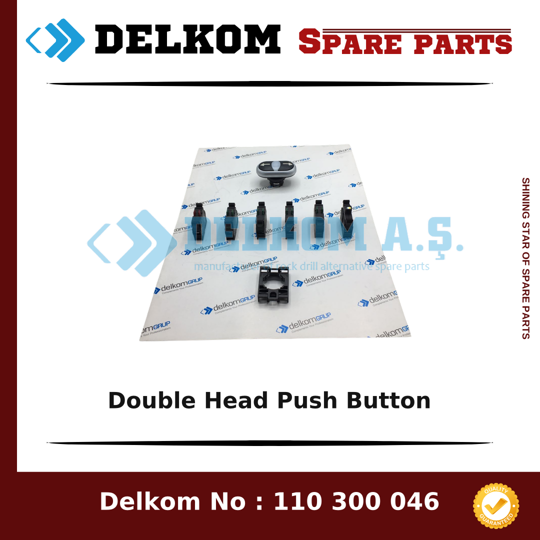 Mining Equipments Double Head Push Button spare part, OEM 550 833 35