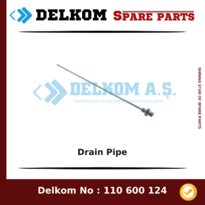 Mining Equipments Drain Pipe spare part, OEM 132 980 38