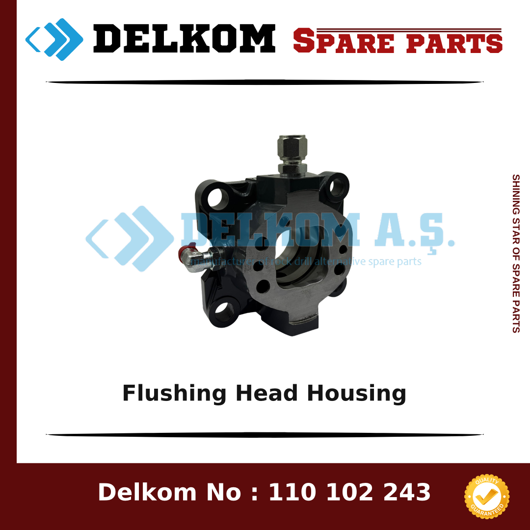 Mining Equipments Flushing Head Housing spare part, OEM BG00369656