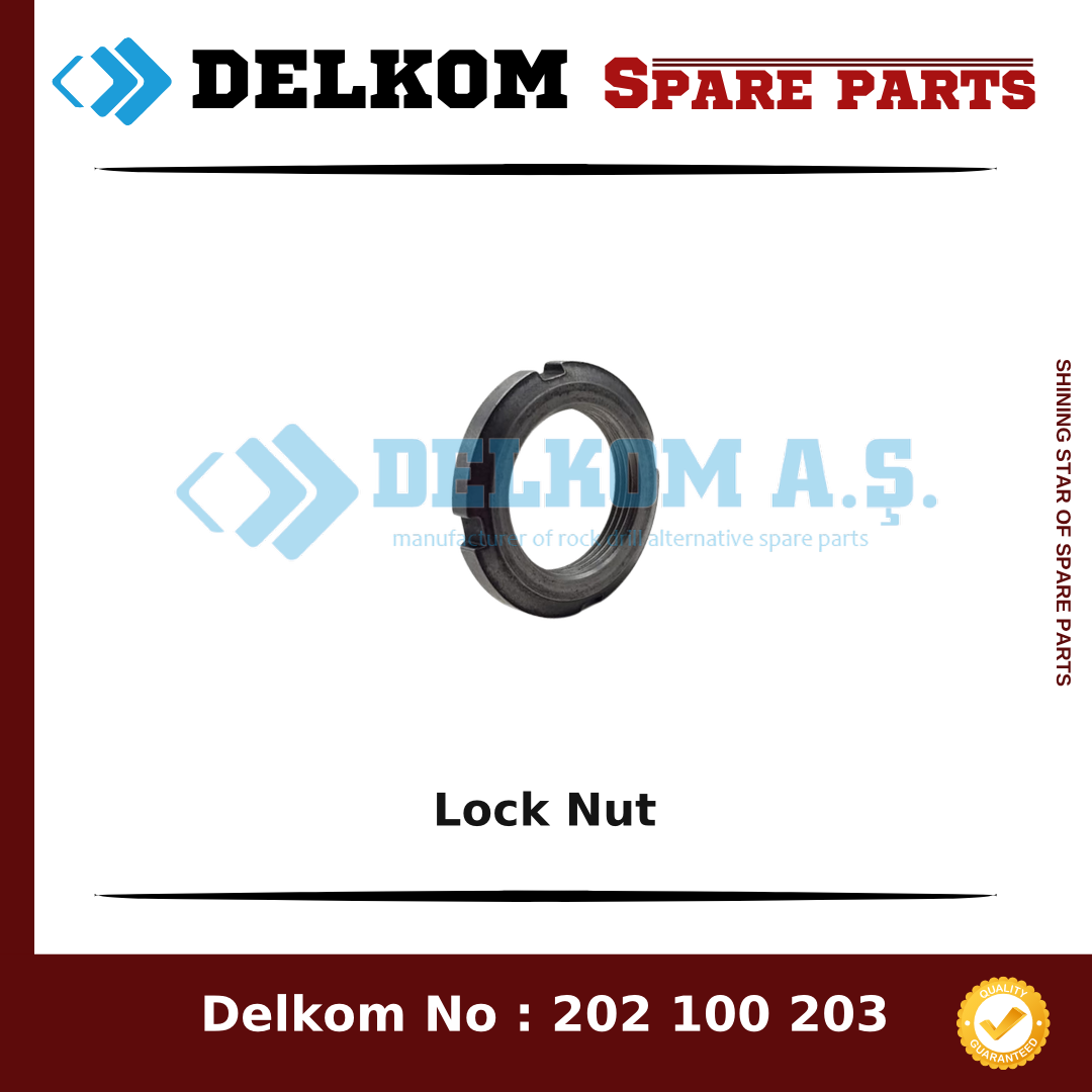 Mining Equipments Lock Nut spare part, OEM 808 818 09