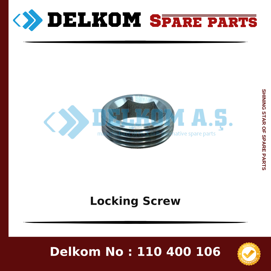 Mining Equipments Locking Screw spare part, OEM 203 690 08