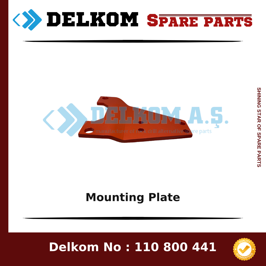 Mining Equipments Mounting Plate spare part, OEM 136 031 08