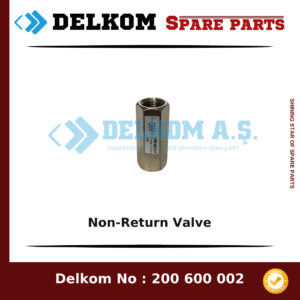 Mining Equipments Non-Return Valve spare part, OEM 857 693 09