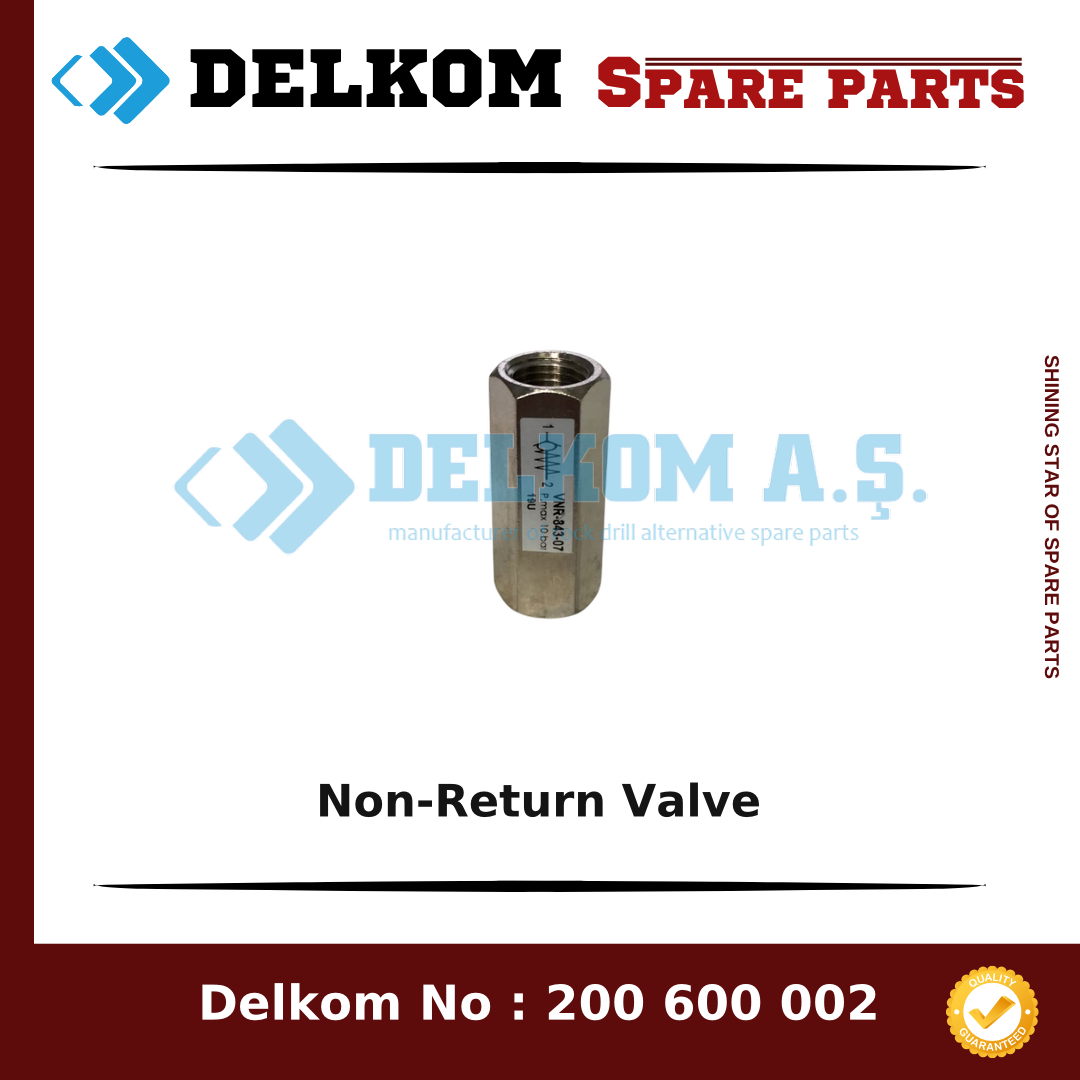 Mining Equipments Non-Return Valve spare part, OEM 857 693 09