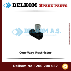 Mining Equipments One-Way Restrictor spare part, OEM 806 981 89