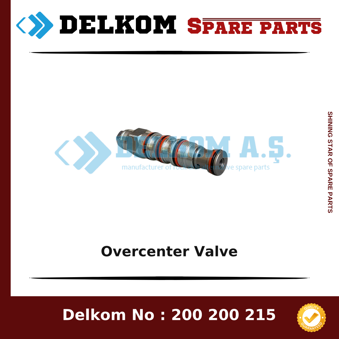 Mining Equipments Overcenter Valve spare part, OEM 550 391 12