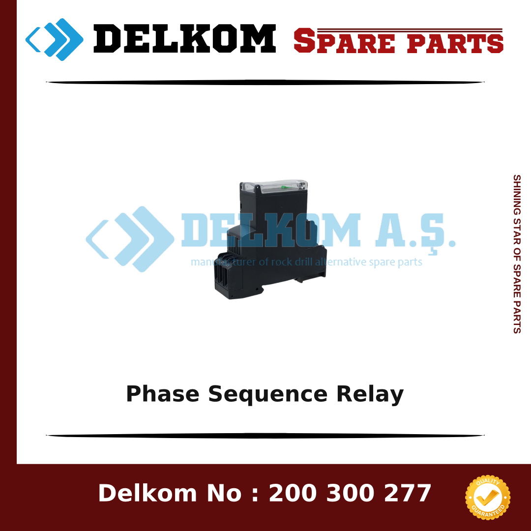 Mining Equipments Phase Sequence Relay spare part, OEM 742 012 30