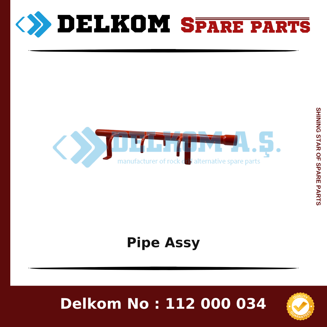Mining Equipments Pipe Assy spare part, OEM 550 519 78