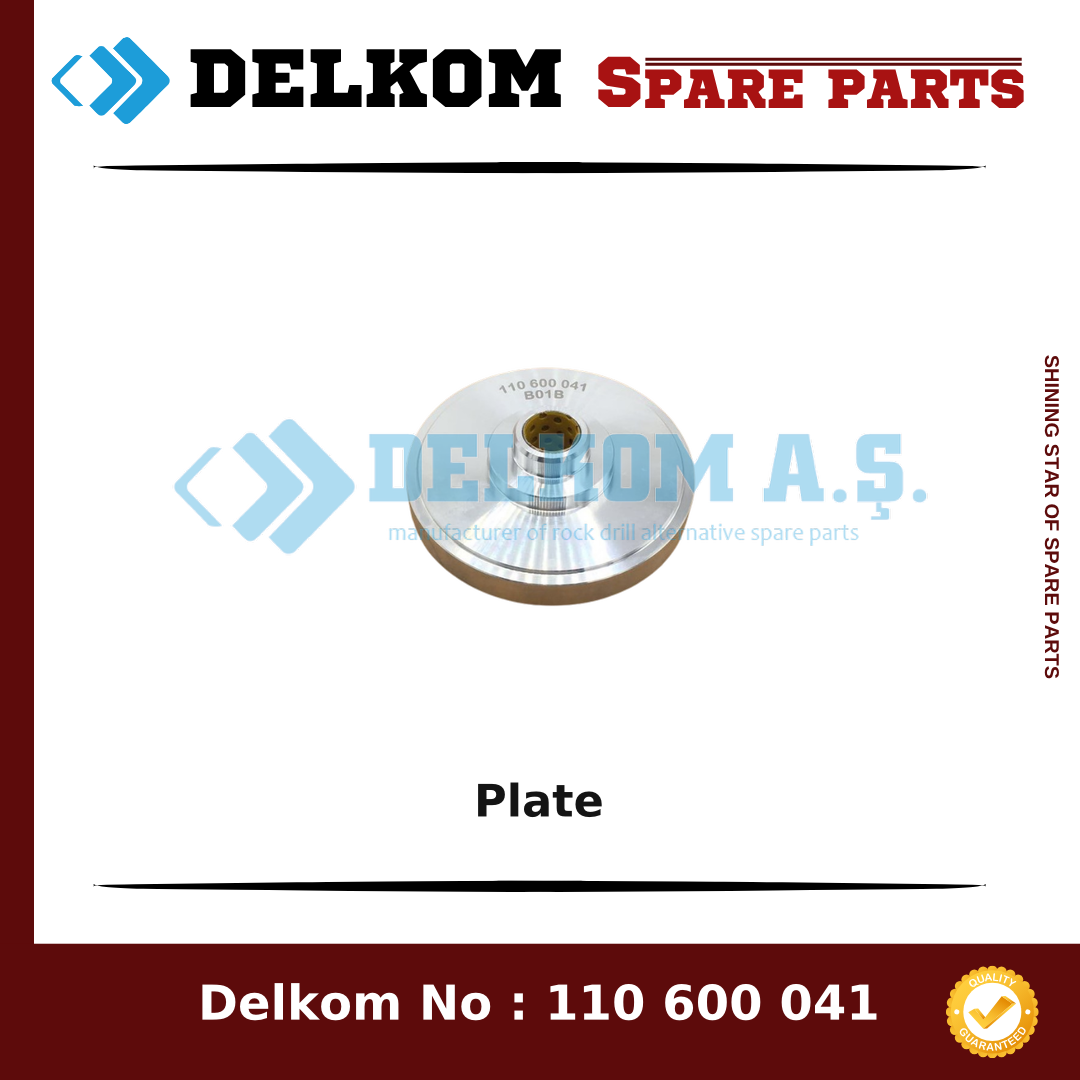 Mining Equipments Plate spare part, OEM 110 600 041