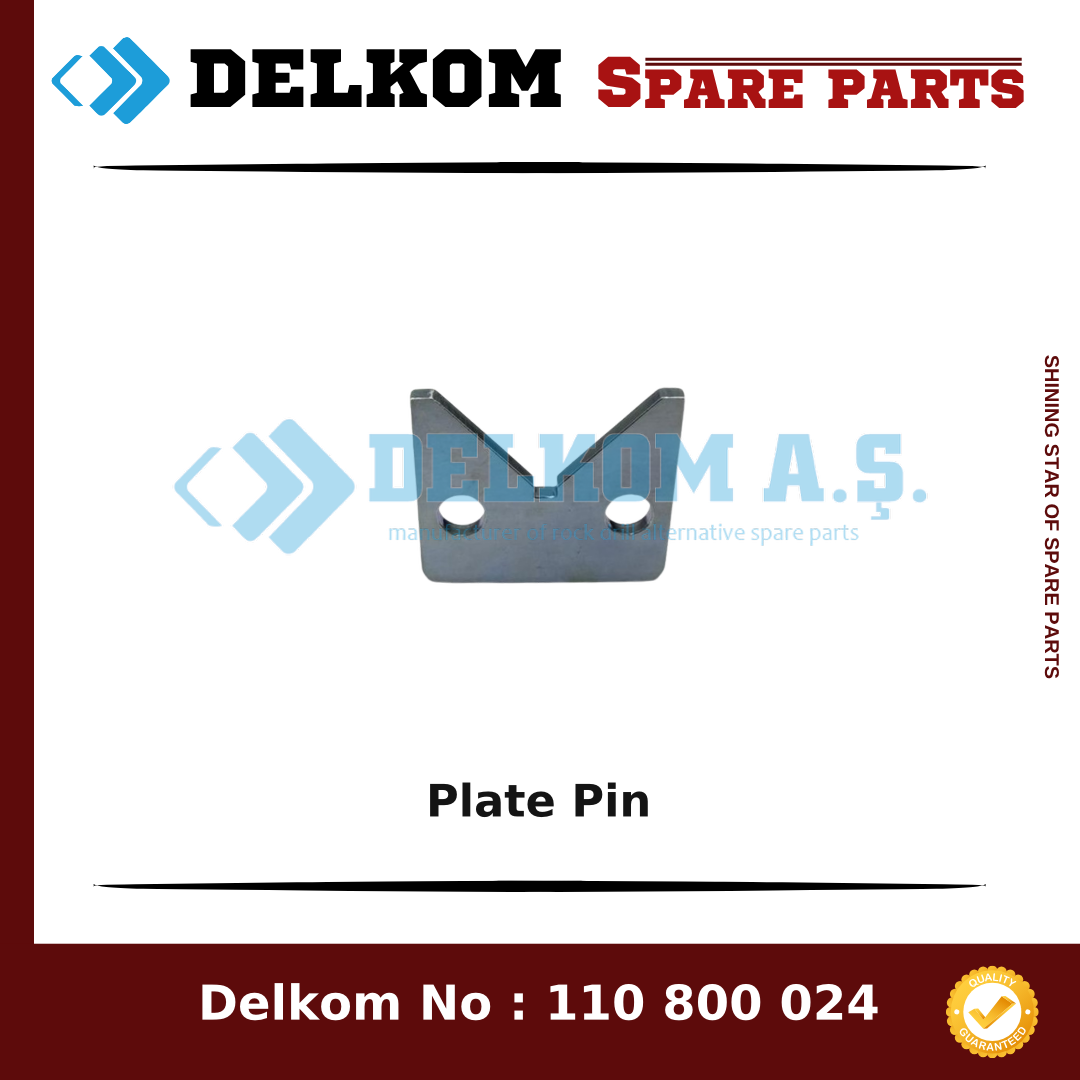 Mining Equipments Plate Pin spare part, OEM 208 353 08