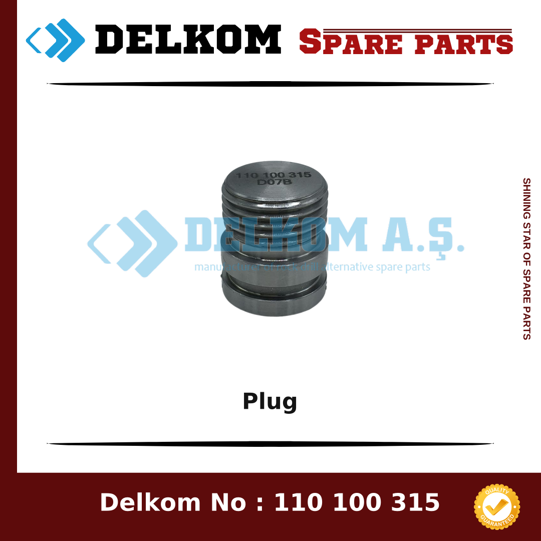 Mining Equipments Plug spare part, OEM 150 221 58