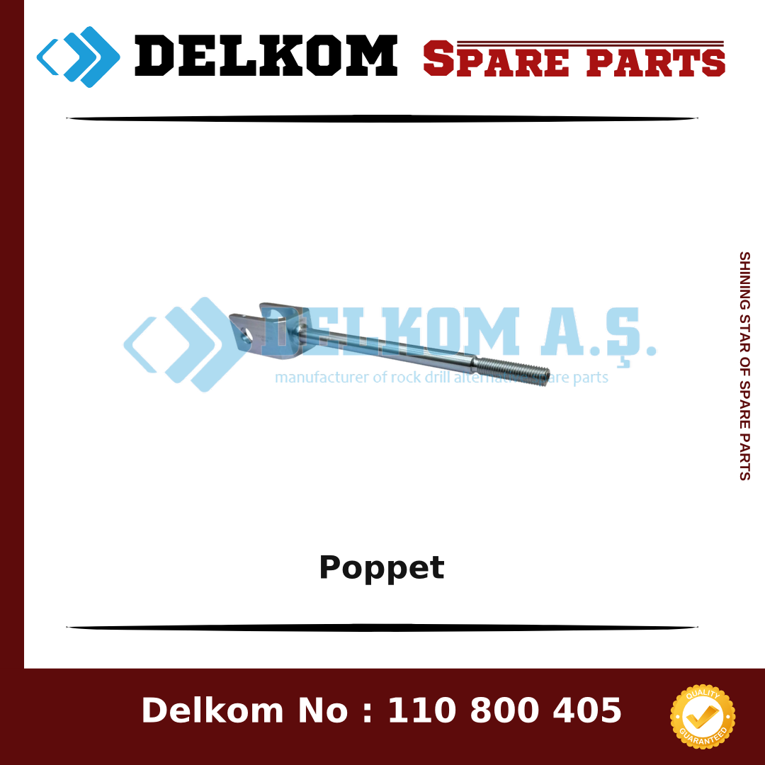 Mining Equipments Poppet spare part, OEM 136 030 88