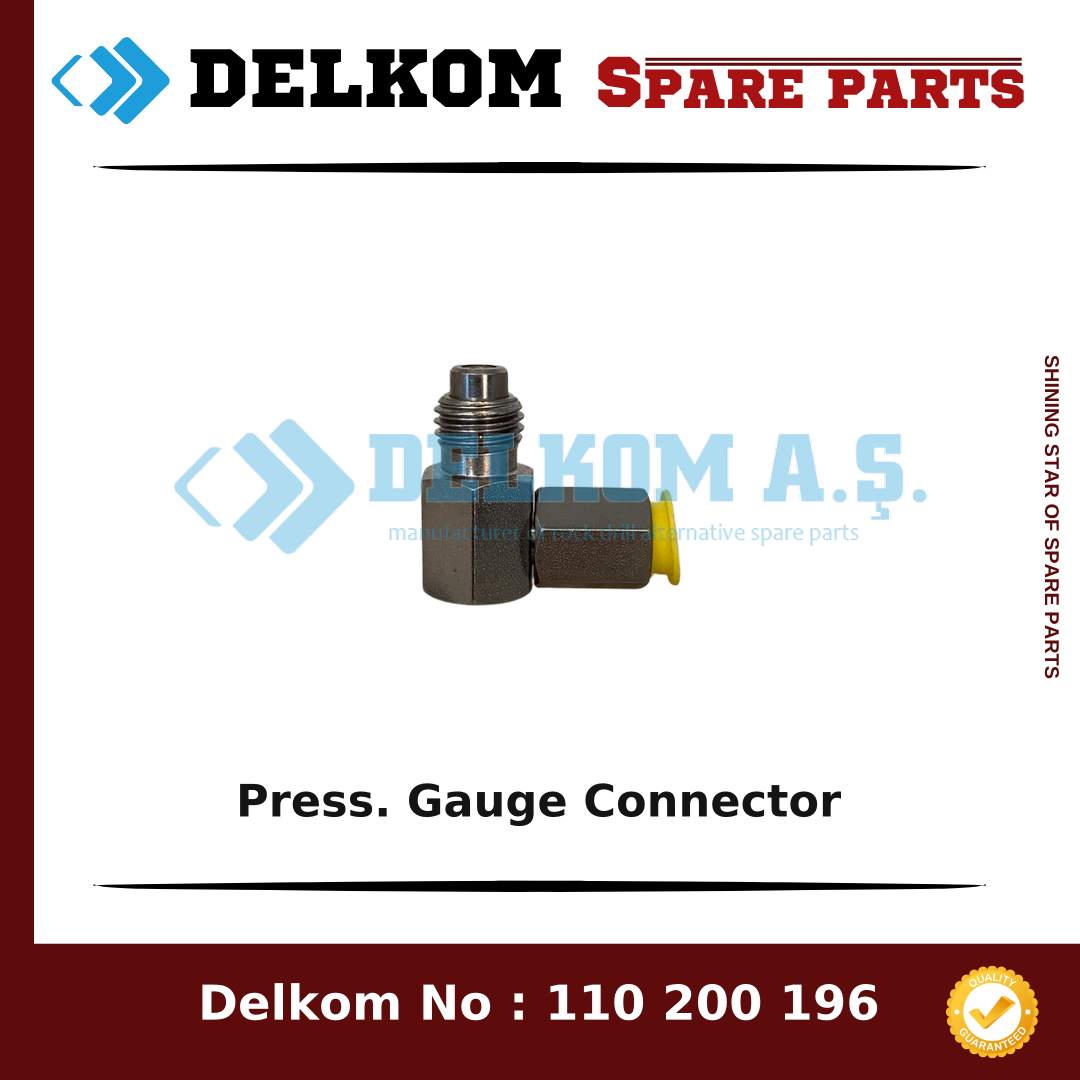 Mining Equipments Press. Gauge Connector spare part, OEM 868 731 69
