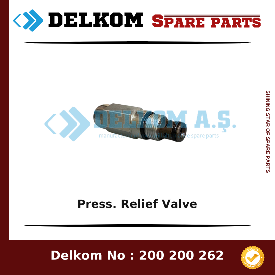 Mining Equipments Press. Relief Valve spare part, OEM 551 737 19