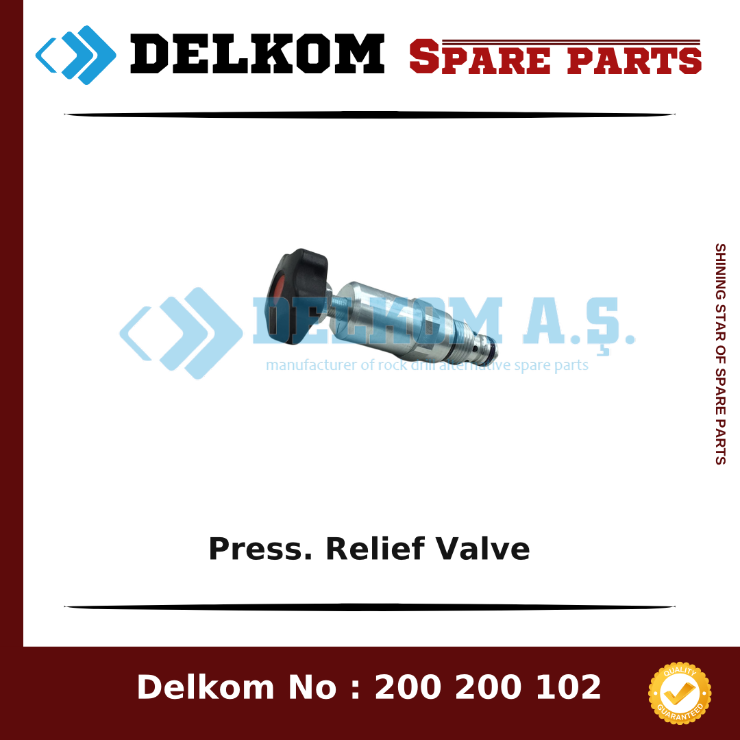 Mining Equipments Press. Relief Valve spare part, OEM 552 277 55