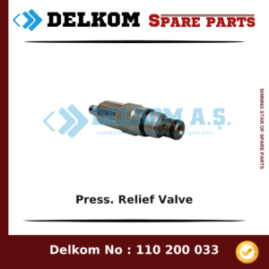 Mining Equipments Press. Relief Valve spare part, OEM 884 990 69