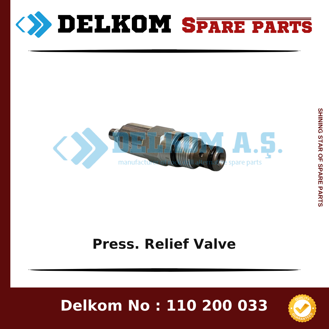 Mining Equipments Press. Relief Valve spare part, OEM 884 990 69