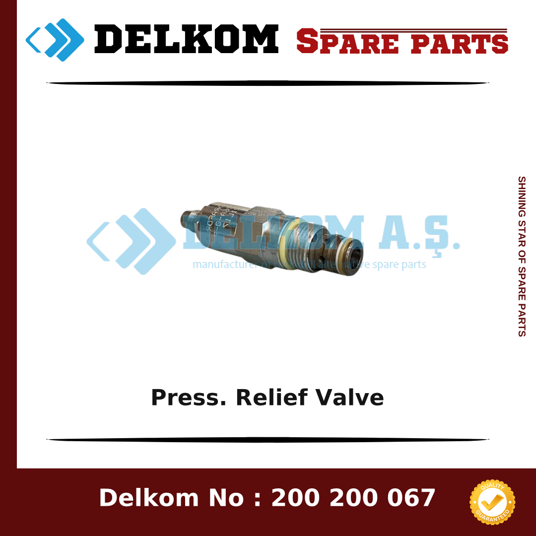 Mining Equipments Press. Relief Valve spare part, OEM 885 584 69