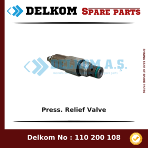 Mining Equipments Press. Relief Valve spare part, OEM 888 011 09