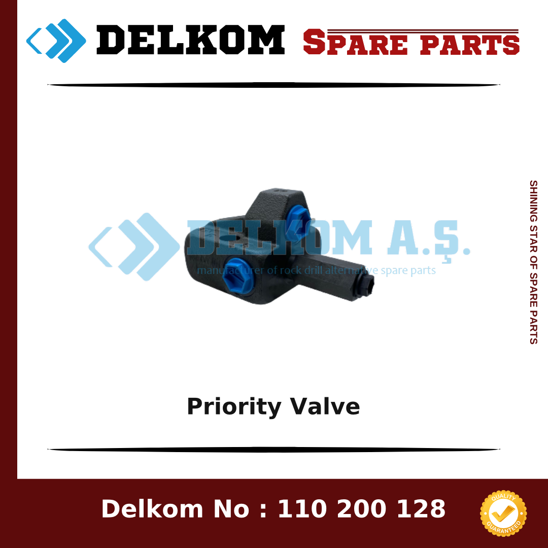 Mining Equipments Priority Valve spare part, OEM 550 852 01