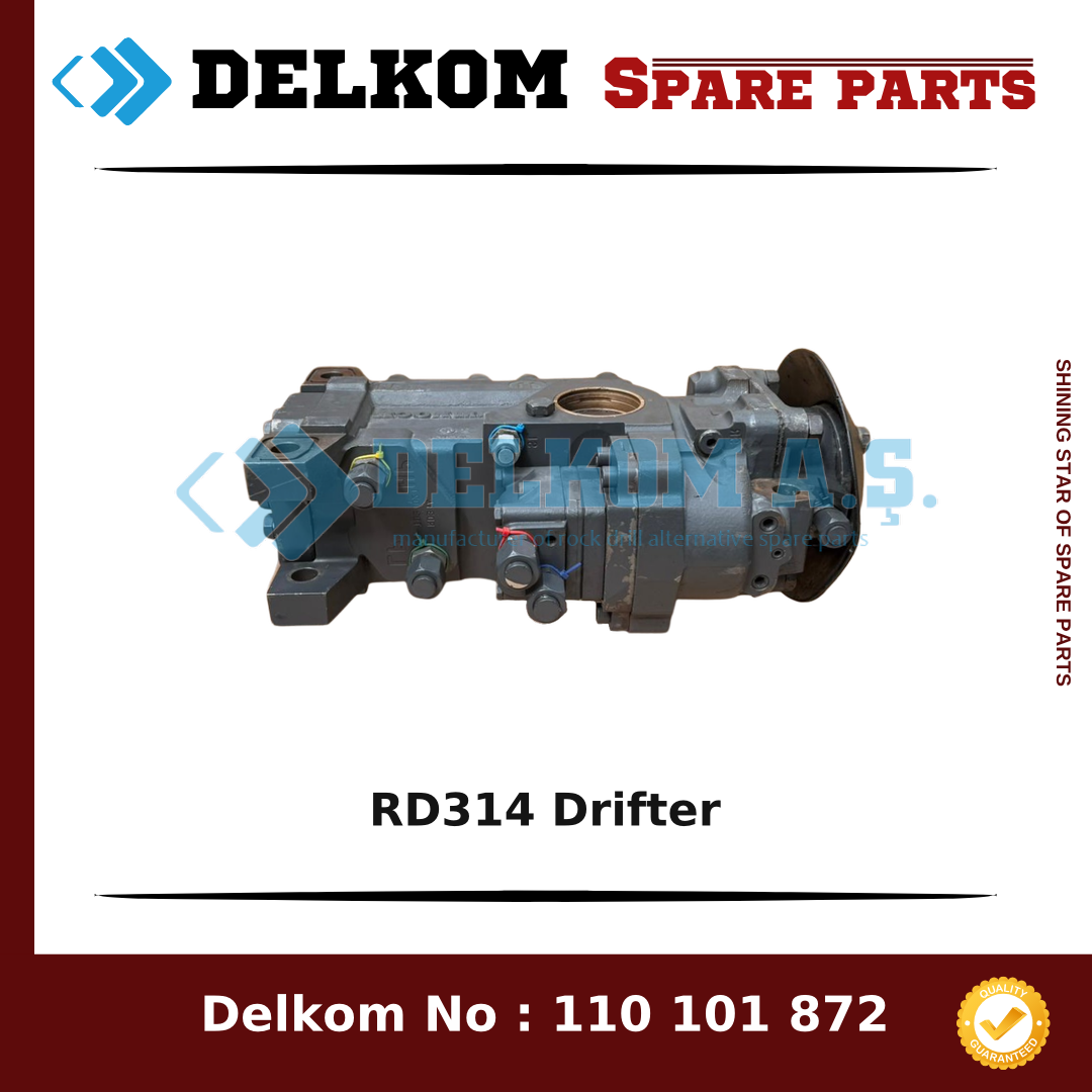 Mining Equipments RD314 Drifter spare part, OEM BG01334117