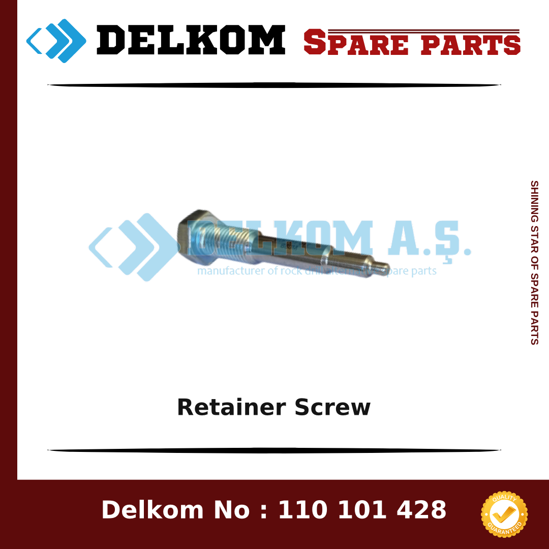 Mining Equipments Retainer Screw spare part, OEM 550 126 00