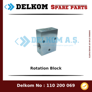 Mining Equipments Rotation Block spare part, OEM 325 499 78