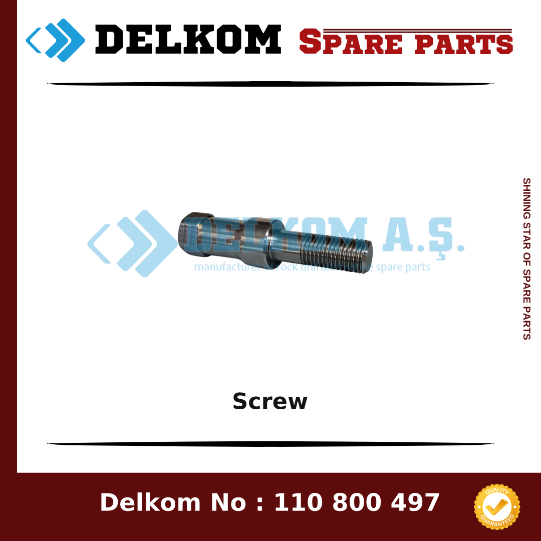 Mining Equipments Screw spare part, OEM 152 114 18