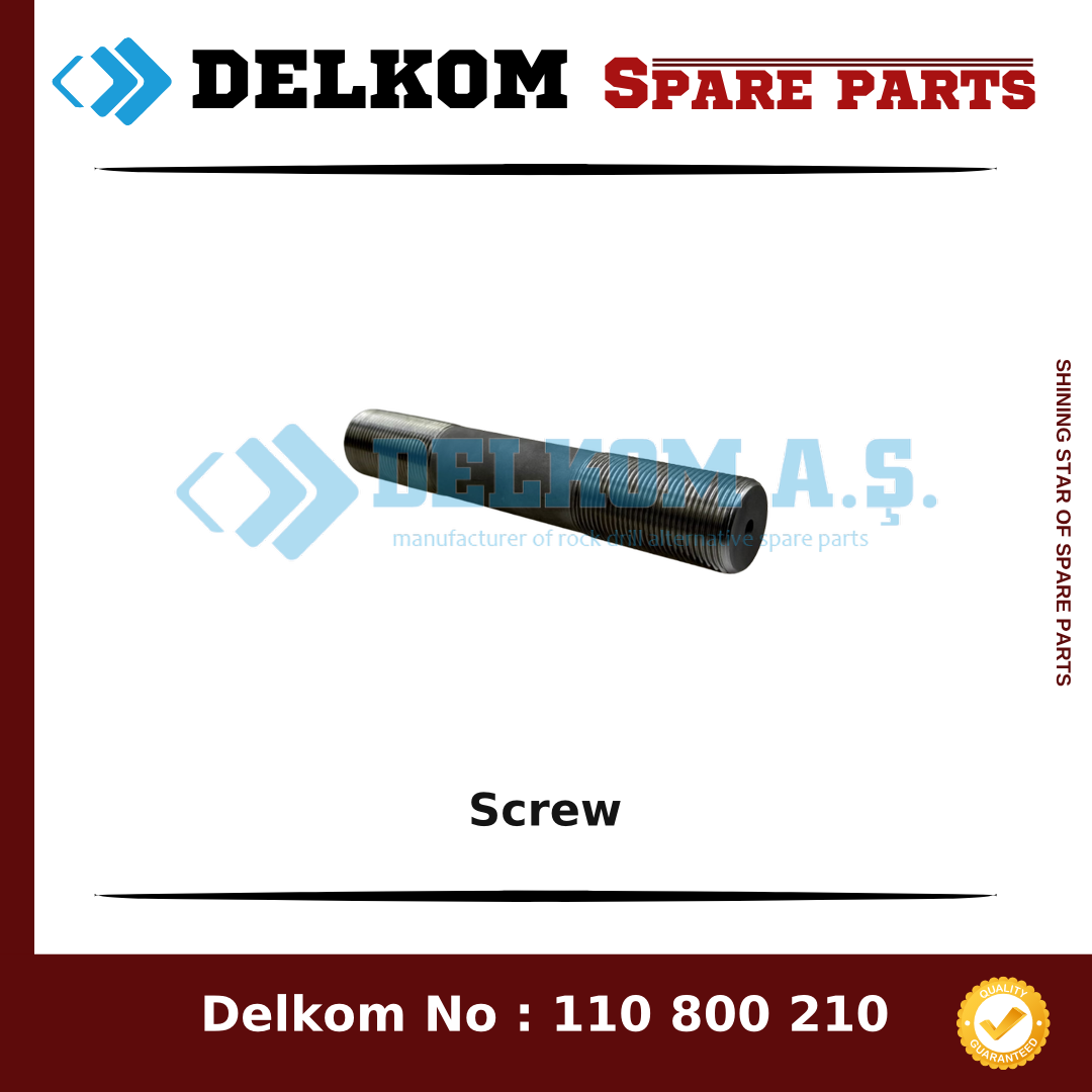 Mining Equipments Screw spare part, OEM 152 457 18